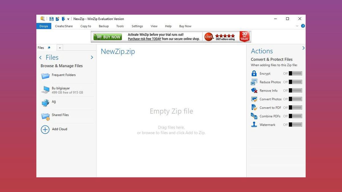 WinZip Ne İşe Yarar, Nasıl Kullanılır?