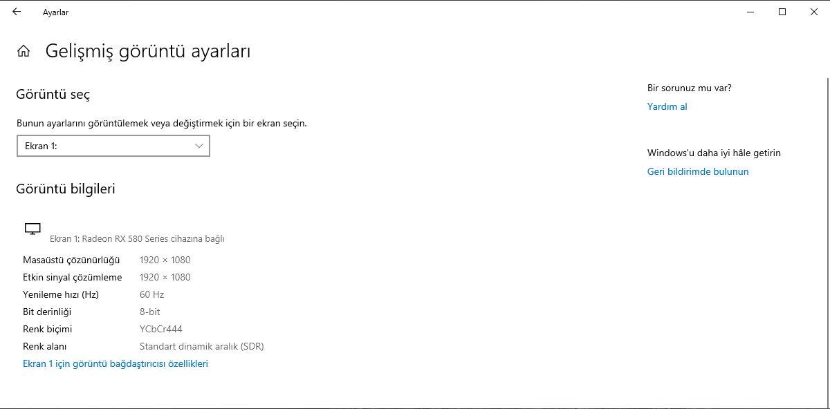 Windows 10’da İdeal Çözünürlük Ayarı Nasıl Yapılır?
