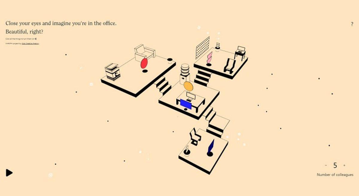 Evden Çalışmaya Alışamayanlara Ofis Ortamı Sunan Web Sitesi