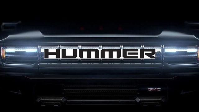 GMC Hummer EV’de Kullanılacak Yeni Hummer Logosu Ortaya Çıktı