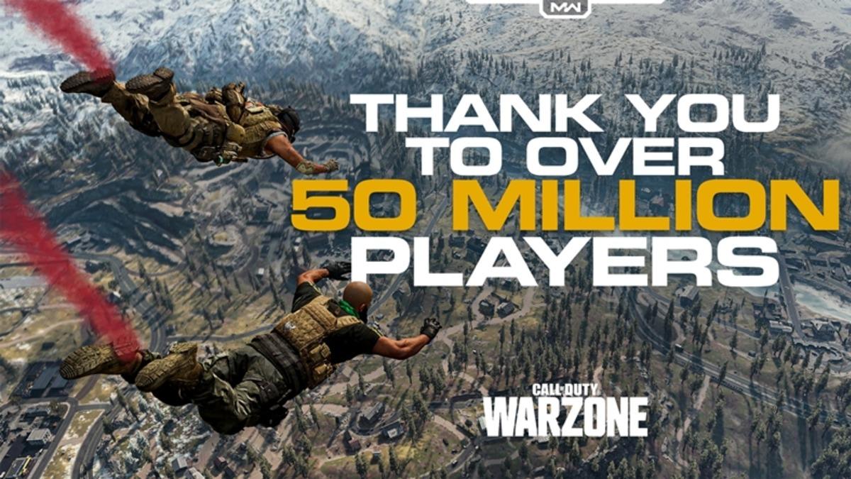 Call of Duty: Warzone, 50 Milyon Kullanıcıya Ulaştı