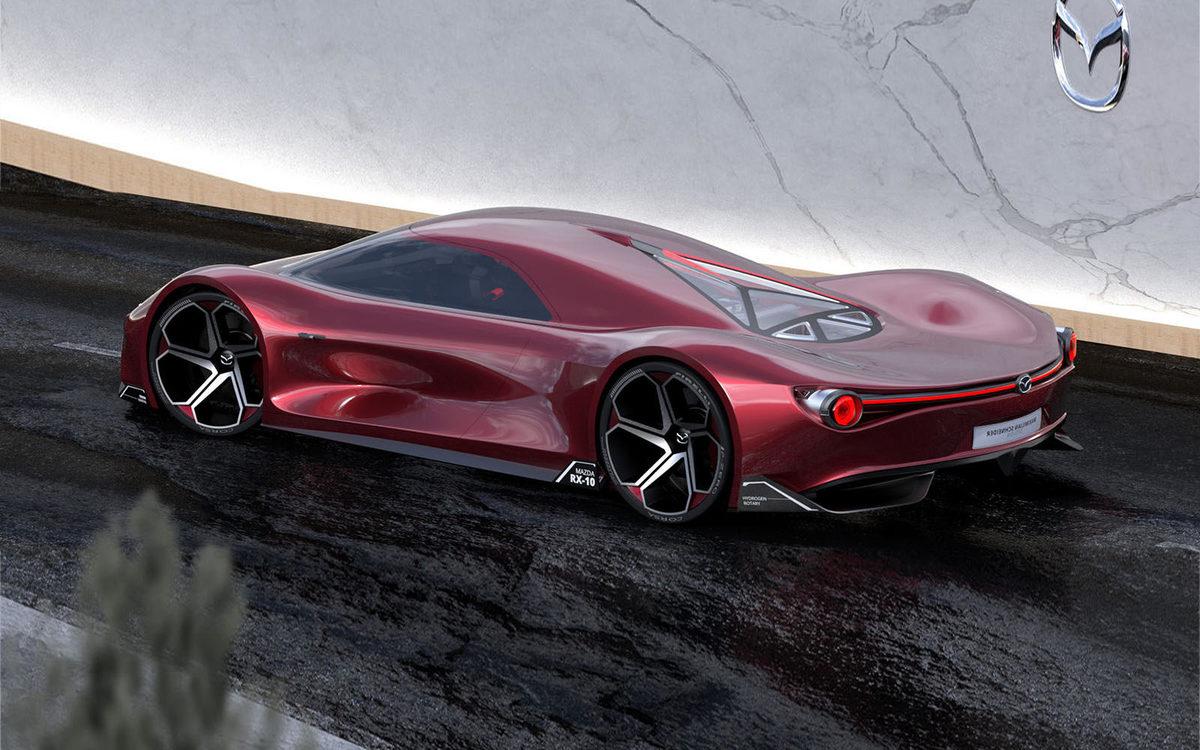 Bir Sanatçıdan Nefes Kesen Mazda RX-10 Tasarımı