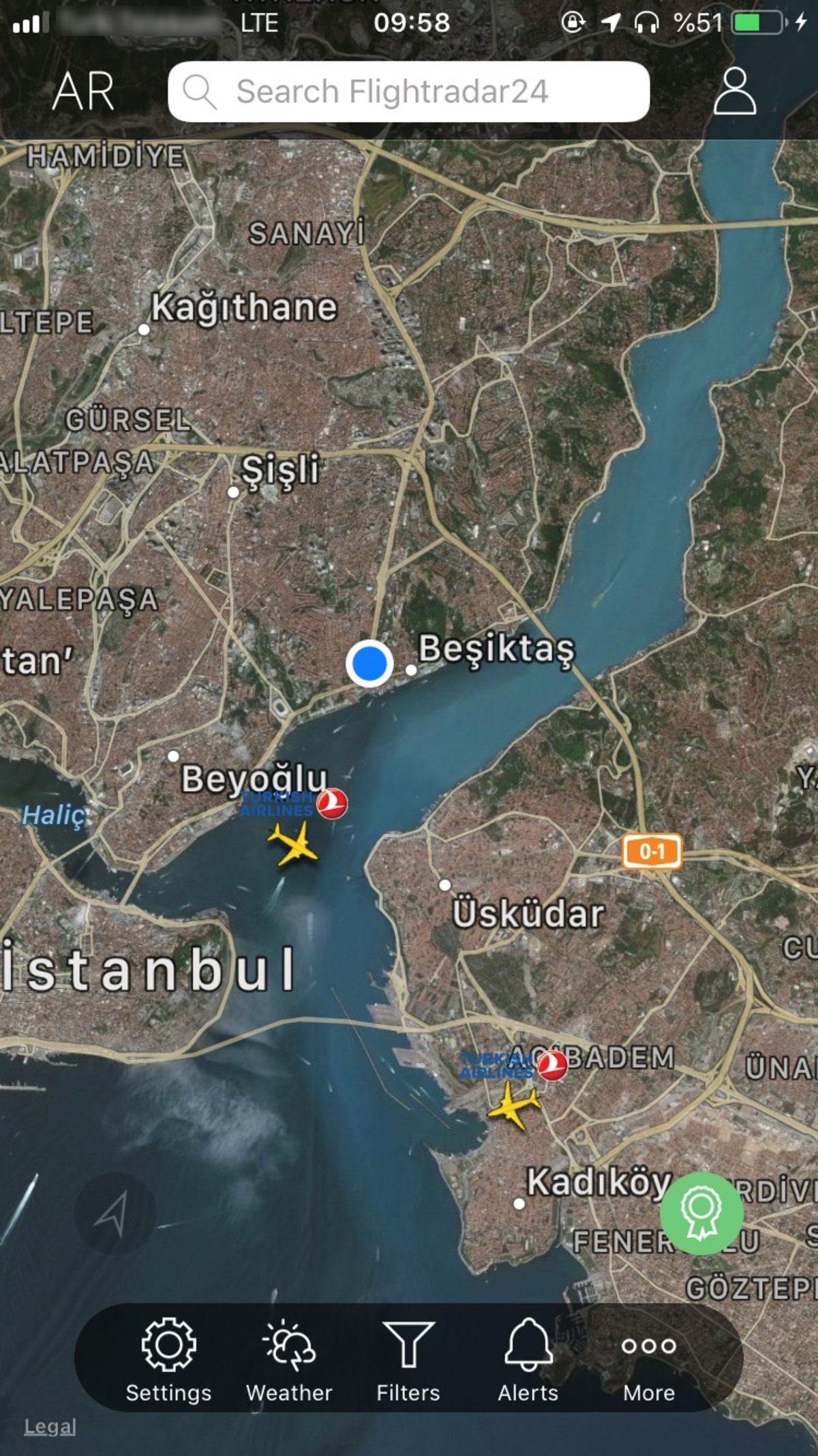 Gökyüzündeki Tüm Uçakları Takip Edebileceğiniz Uygulama: Flightradar24