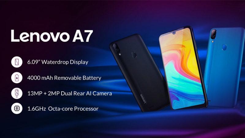 Lenovo, Çıkarılabilir Bataryası Olan Giriş Seviye Telefonu A7’yi Duyurdu