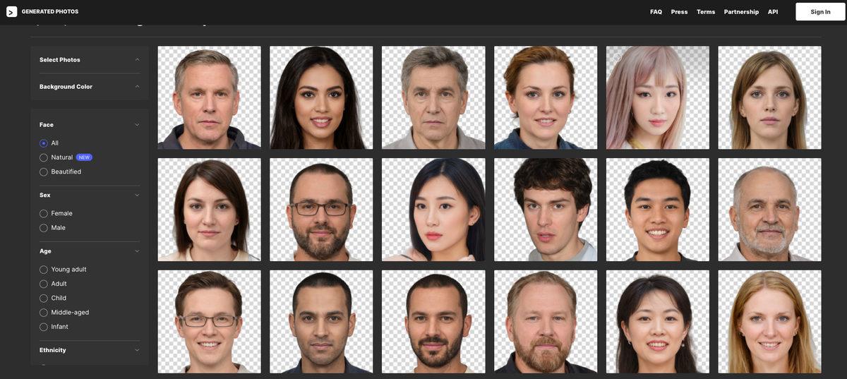 Gerçek Olmayan 2 Milyon İnsana Ait Fotoğrafların Satıldığı Online Kütüphane Açıldı