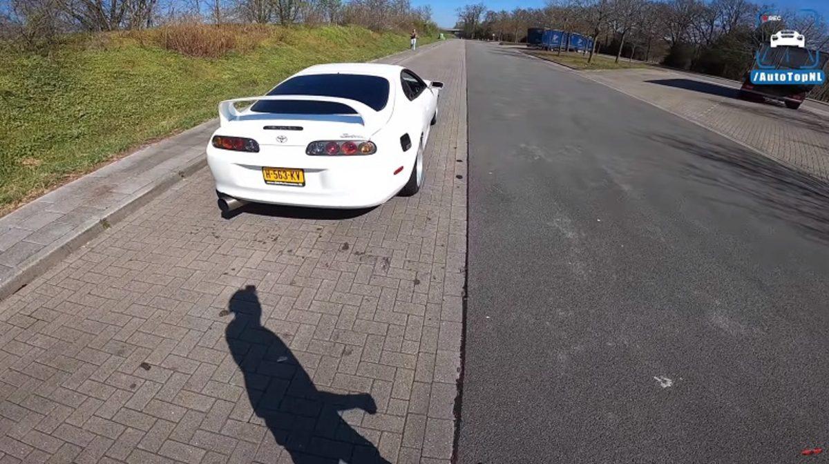 1239 Beygirlik Toyota Supra’nın Otobandaki Nefes Kesen Performansı (Video)