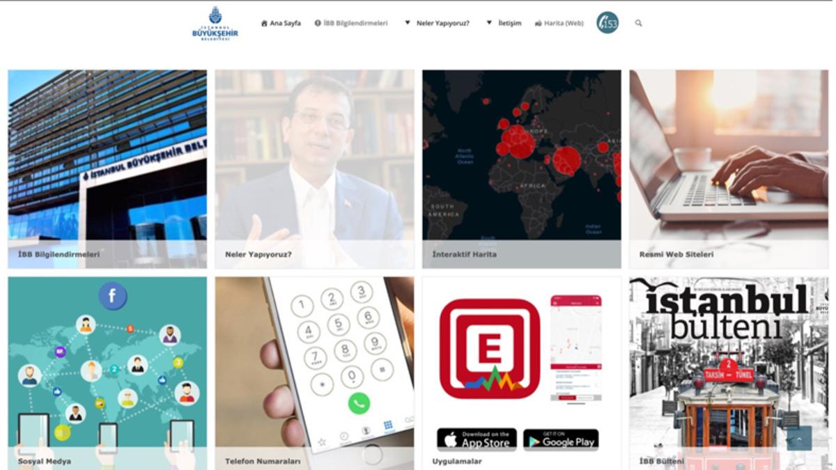 İBB’den Koronavirüs Salgını İçin Bilgilendirici İnternet Sitesi