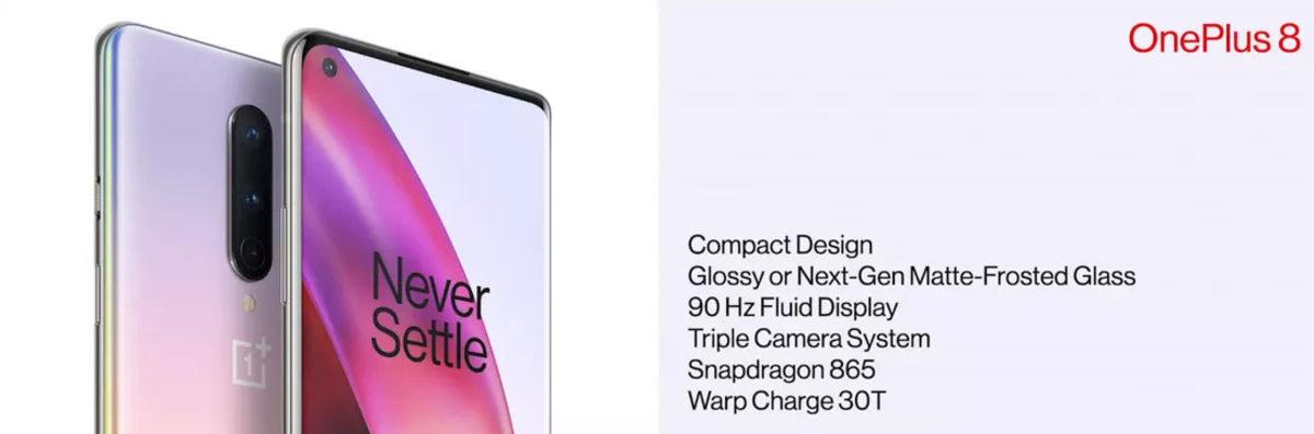 OnePlus, Yeni Amiral Gemisi Telefonu OnePlus 8’i Tanıttı: İşte Fiyatı ve Özellikleri