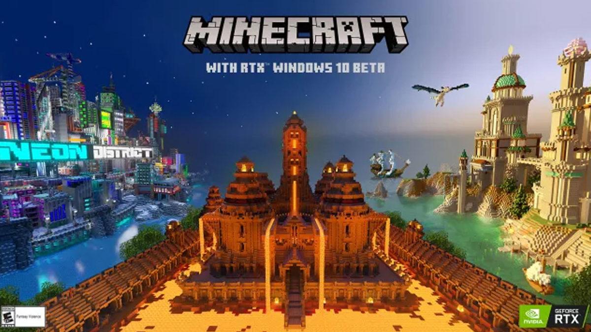 Işın İzleme Teknolojili Minecraft’ın Açık Beta Sürümü Bu Hafta Geliyor