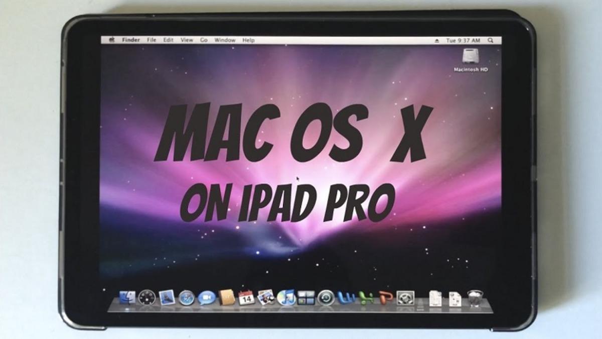 Bir YouTuber, MacOS X Leopard’ı 2020 iPad Pro’da Çalıştırmayı Başardı