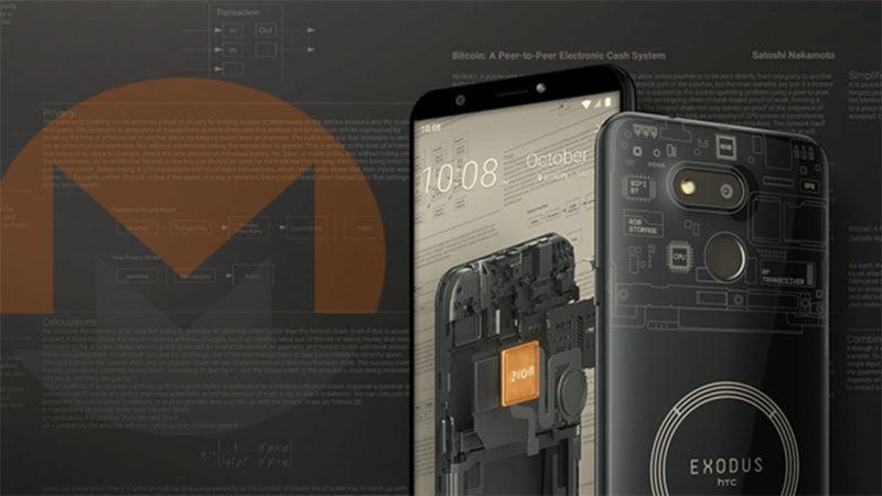 HTC Exodus Akıllı Telefonlarla Kripto Para Monero Madenciliği Yapılabilecek