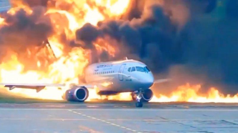 41 Kişinin Hayatını Kaybettiği Rusya’daki Uçak Kazasından Yürek Burkan Yeni Görüntüler