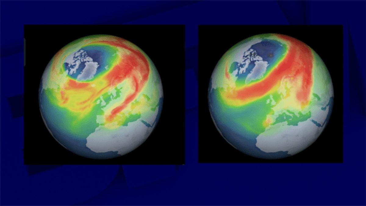 Ozon Tabakasının Kuzey Kutbu Tarafında Bilinen En Büyük Delik Tespit Edildi