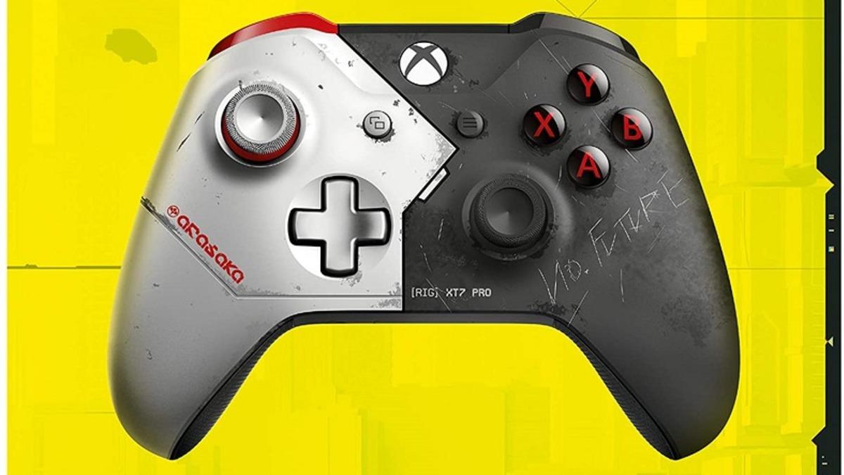 Özgün Bir Tasarıma Sahip Olan Cyberpunk 2077 Temalı Xbox Oyun Kolu