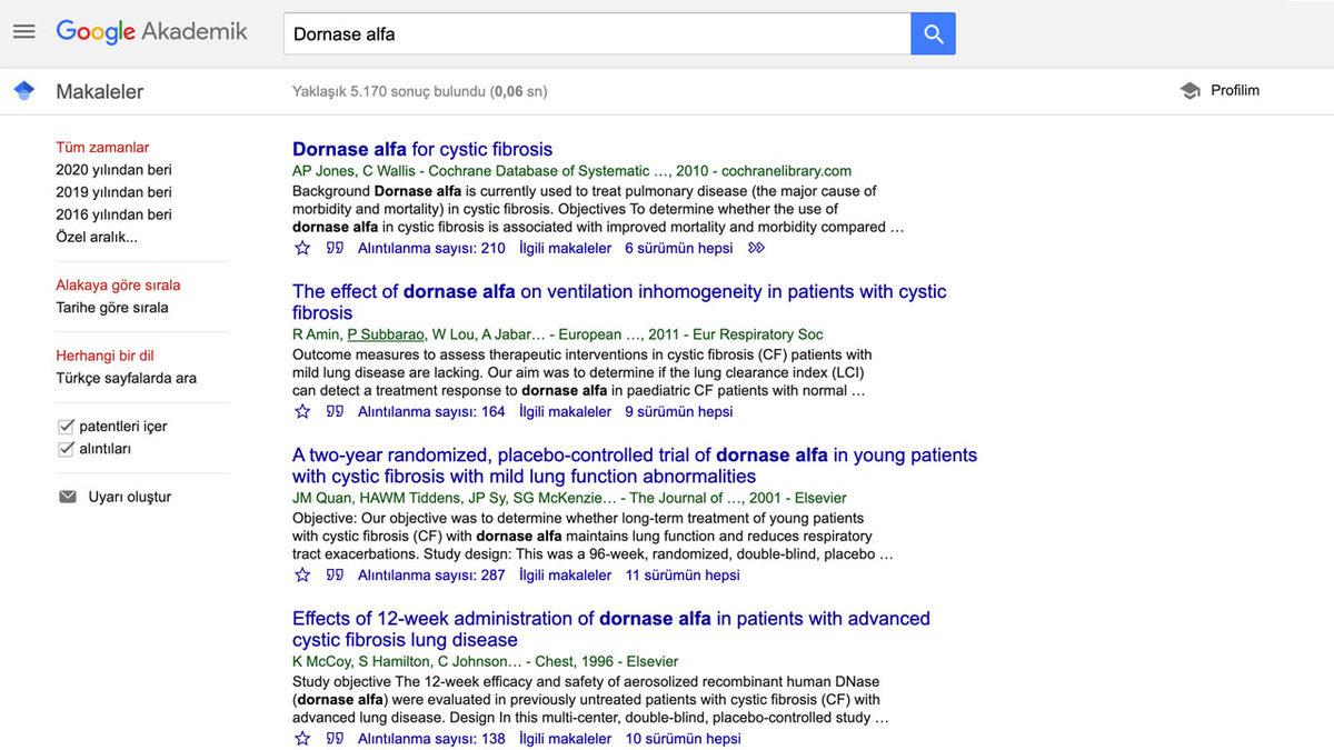 Koronavirüse Karşı Etkili Olduğu Söylenen ’Dornaz Alfa’ İlacı Hakkında Gerçekler