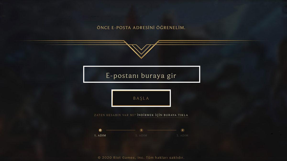 League of Legends (LoL) Kayıt Olma ve İndirme Nasıl Yapılır?