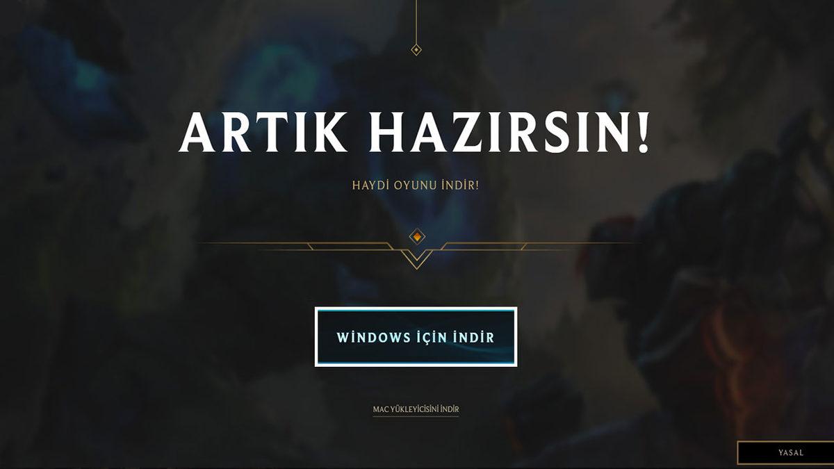 League of Legends (LoL) Kayıt Olma ve İndirme Nasıl Yapılır?