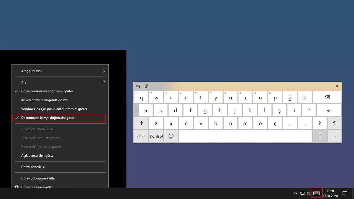 Windows Ekran Klavyesi Nasıl Açılır?