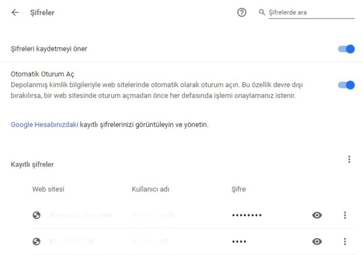 Chrome’daki Kayıtlı Şifrelerinizi Kolayca Yönetebileceğiniz Yöntem