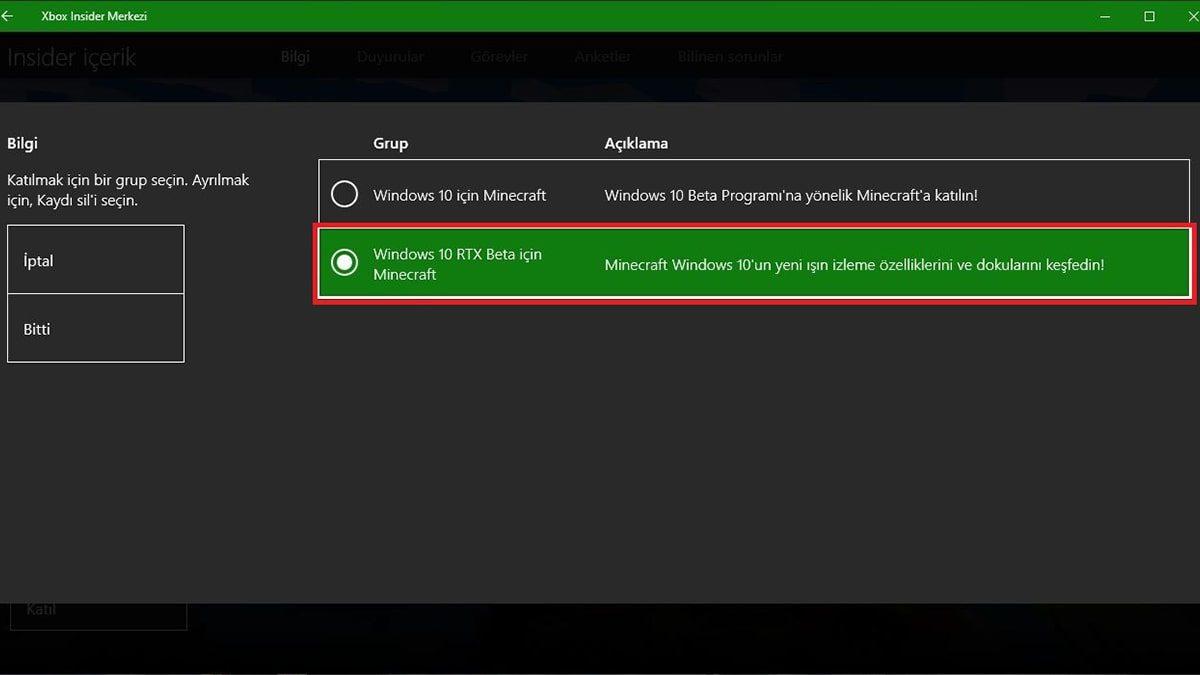 Minecraft RTX Beta Nasıl İndirilir?