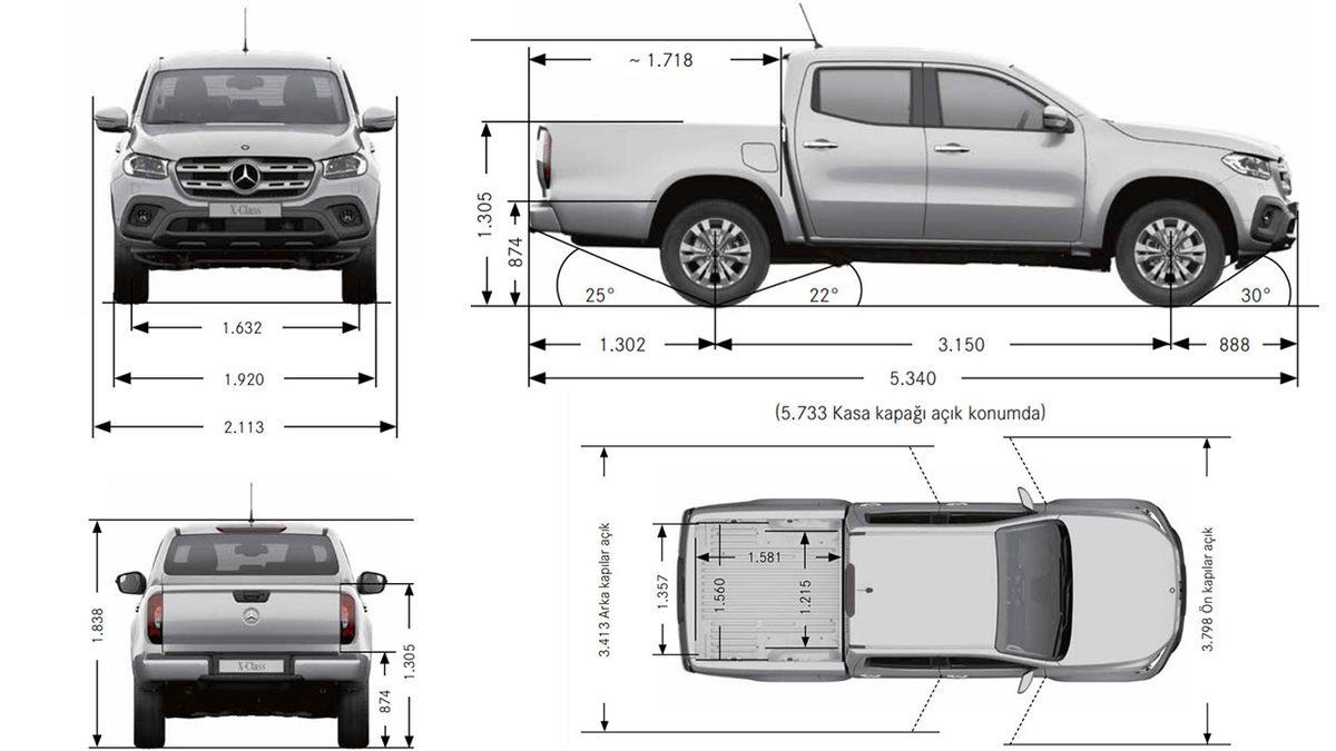 Mercedes-Benz’in Artık Üretmeyeceği Pick-up’ı X Class Bize Neler Sunuyor?