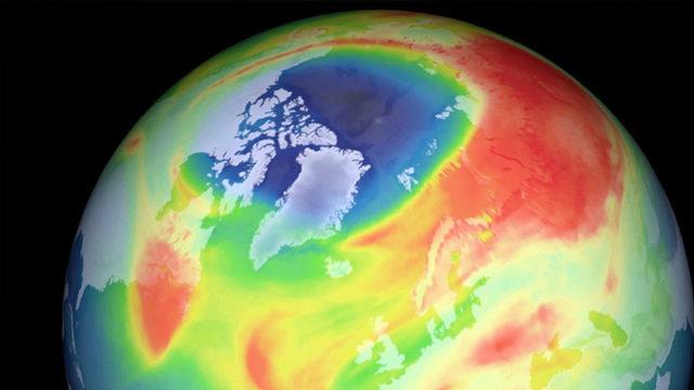 NASA, Arktik Üzerindeki Ozon Seyrelmesinin Rekor Seviyede Düşük Olduğunu Açıkladı