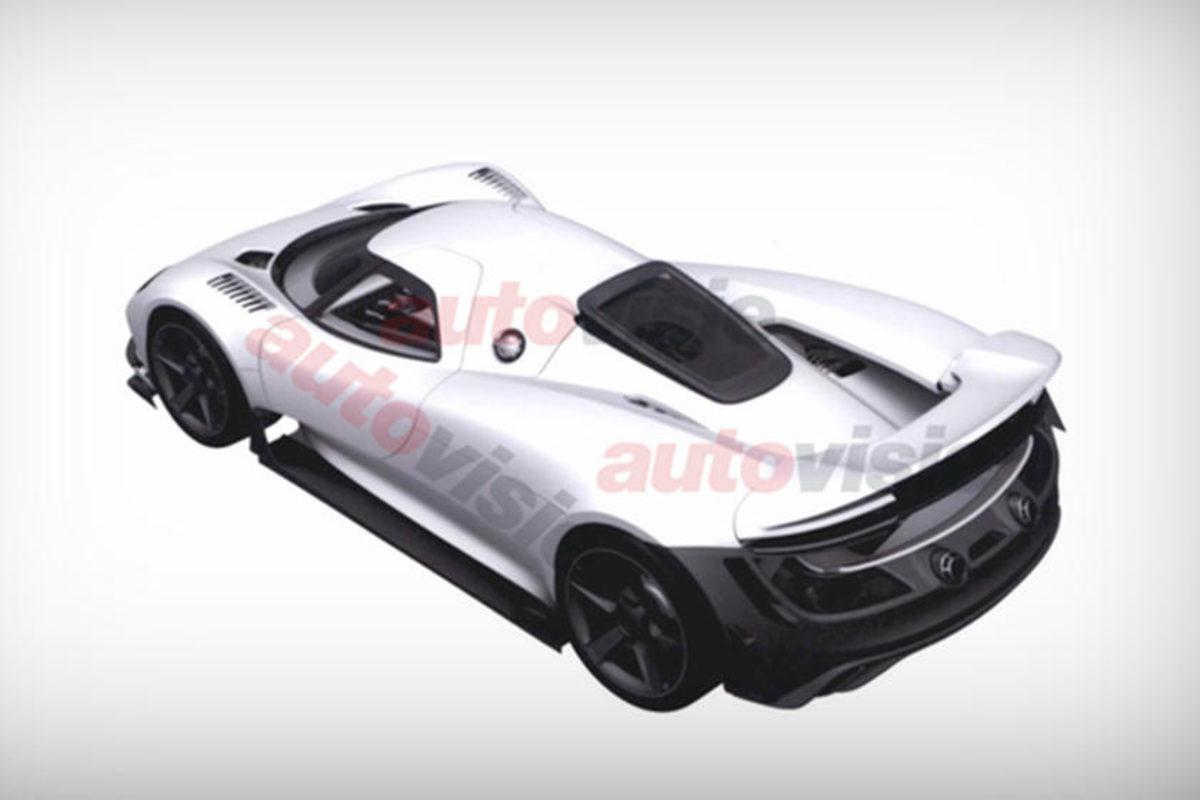 Porsche’nin Yeni Otomobiline Ait Patent Görselleri Ortaya Çıktı