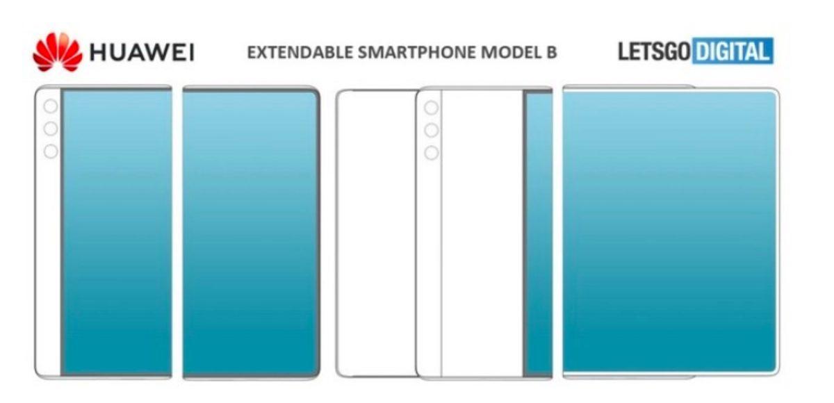 Huawei’den Katlanabilir Kaydırmalı Ekran Patenti