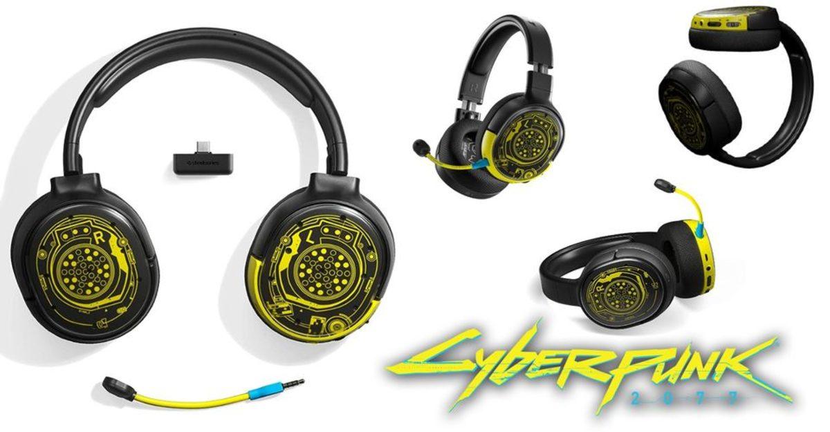 SteelSeries’ten Cyberpunk 2077 Temalı Kablosuz Kulaklık