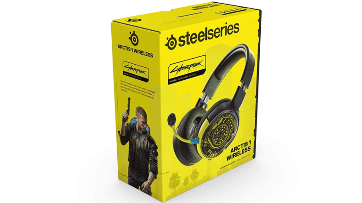 SteelSeries’ten Cyberpunk 2077 Temalı Kablosuz Kulaklık