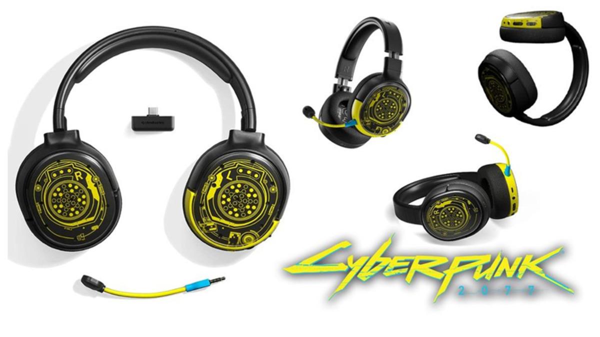 SteelSeries’ten Cyberpunk 2077 Temalı Kablosuz Kulaklık