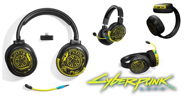 SteelSeries’ten Cyberpunk 2077 Temalı Kablosuz Kulaklık