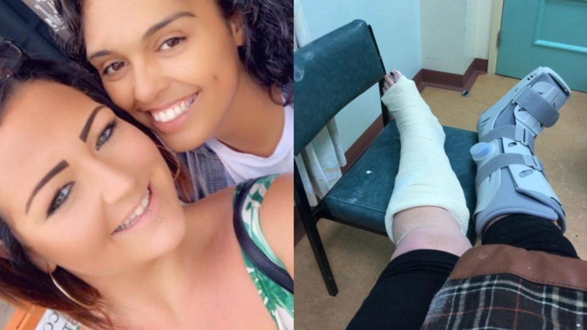 TikTok’taki Dans Challenge’ını Öğrenmeye Çalışan Kadın, İki Ayak Bileğini Kırdı
