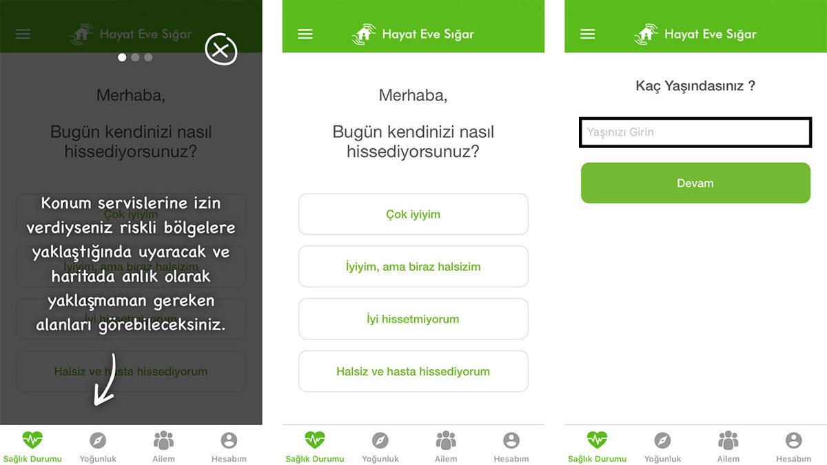 Hayat Eve Sığar Uygulaması Nasıl Kullanılır?