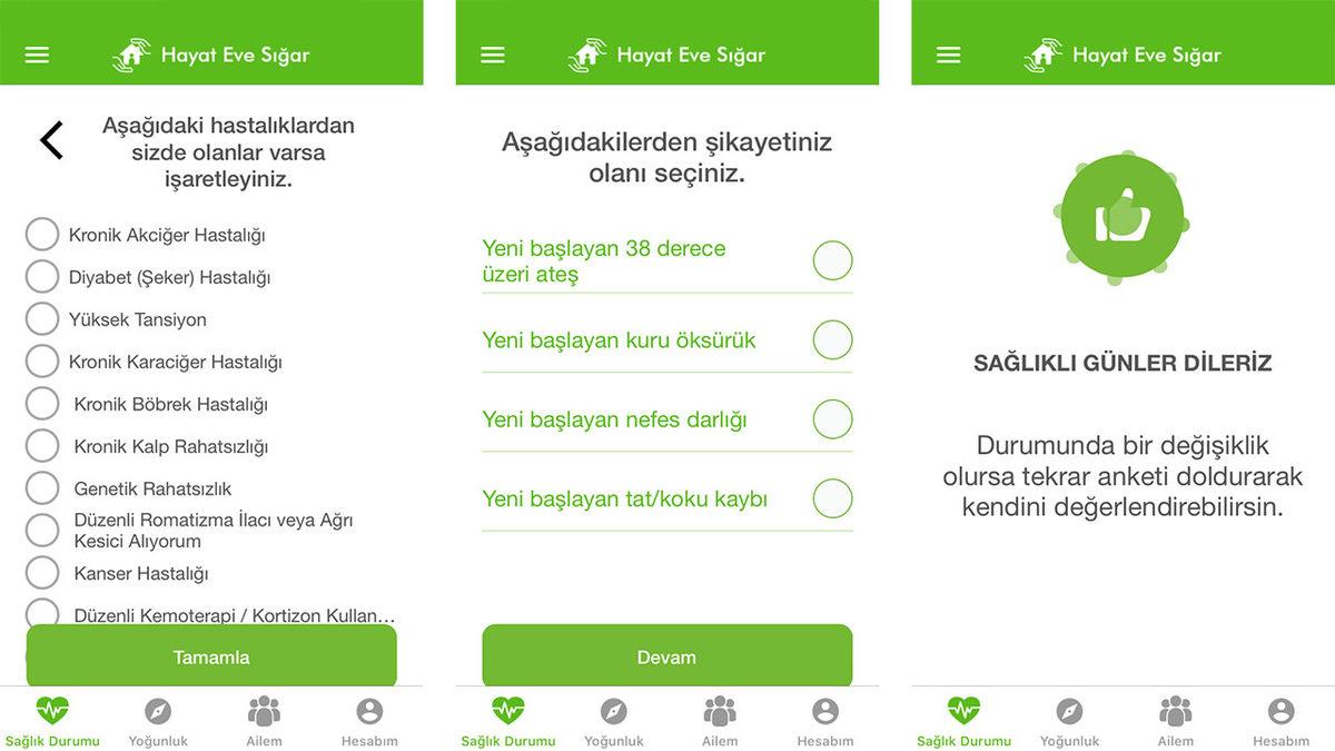 Hayat Eve Sığar Uygulaması Nasıl Kullanılır?