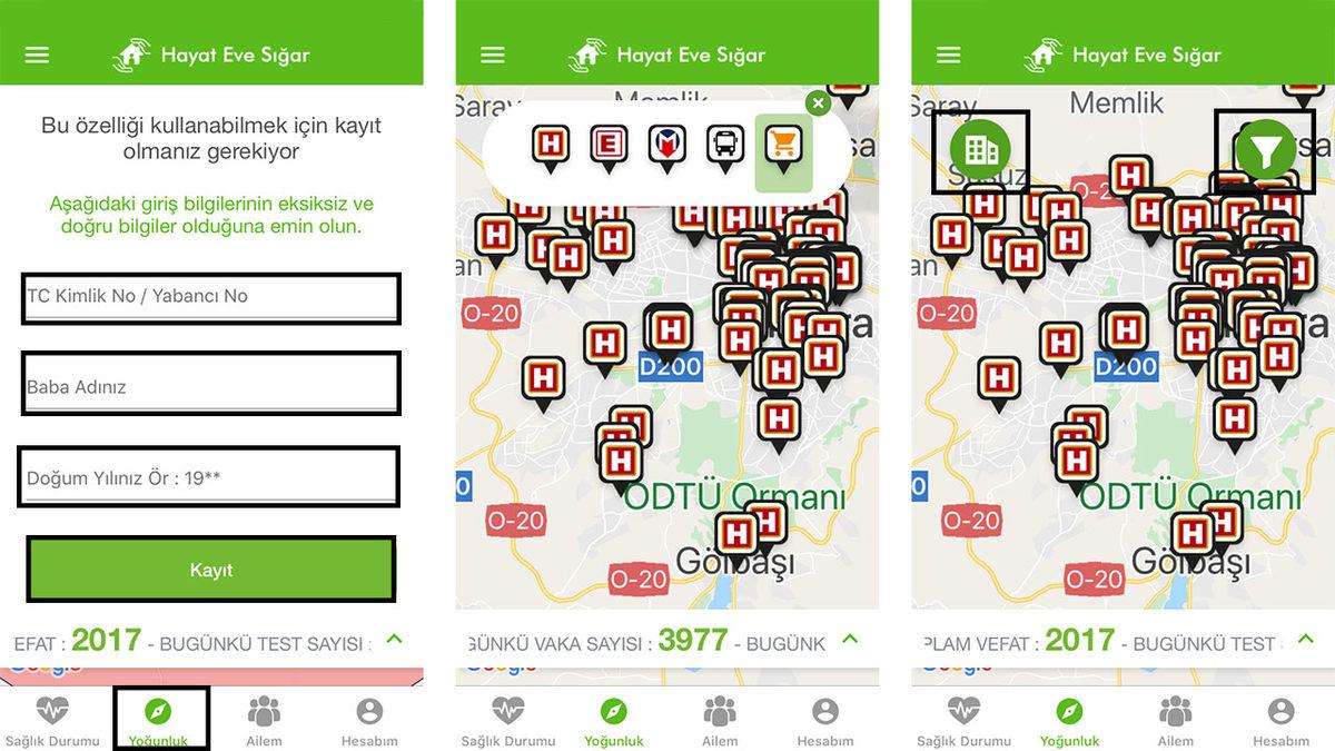 Hayat Eve Sığar Uygulaması Nasıl Kullanılır?