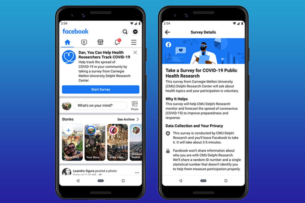 Facebook, Koronavirüs Salgınını Takip Etmek İçin Yeni Bir Proje Başlattı