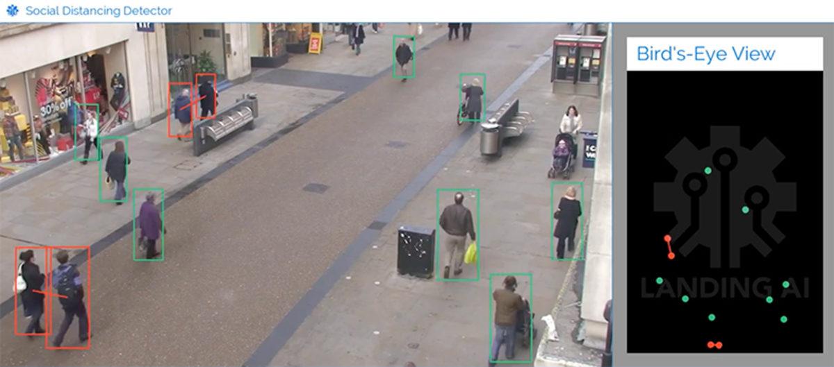 Sosyal Mesafeyi Kontrol Eden Bir Yapay Zeka Geliştirildi