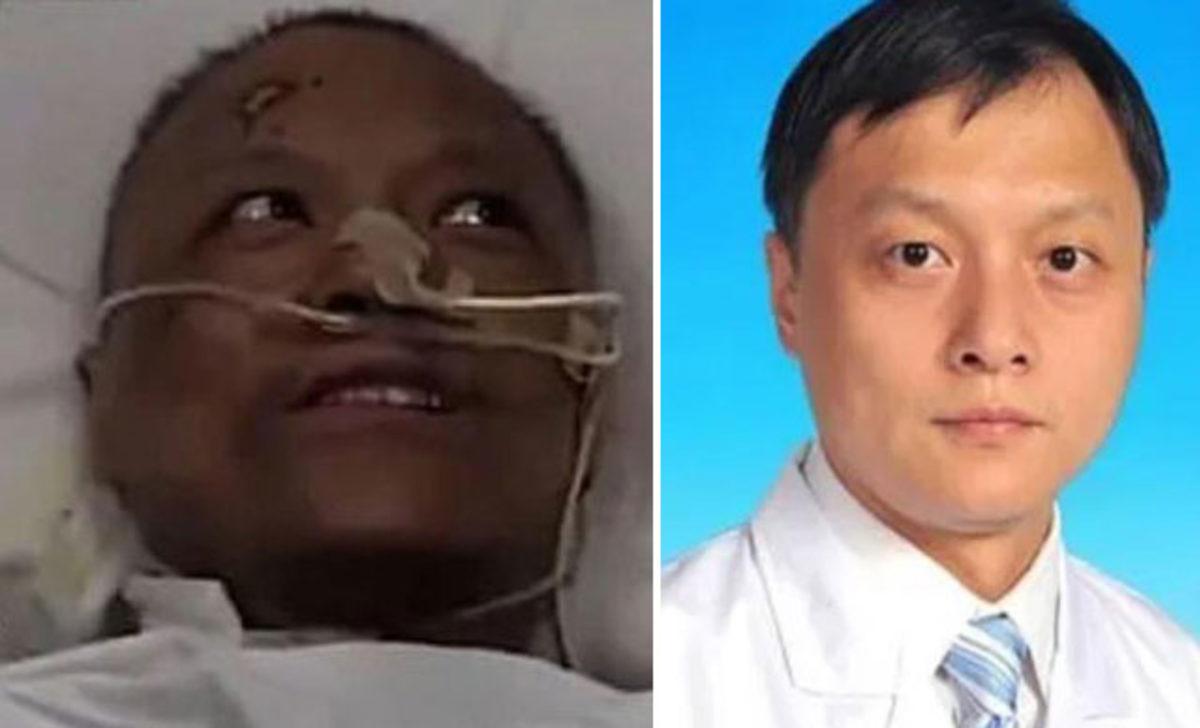 Çin’de Koronavirüsü Yenen İki Doktorun Ten Rengi Değişti