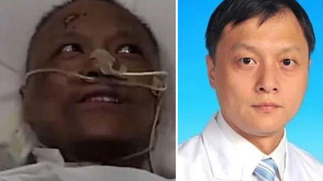 Çin’de Koronavirüsü Yenen İki Doktorun Ten Rengi Değişti