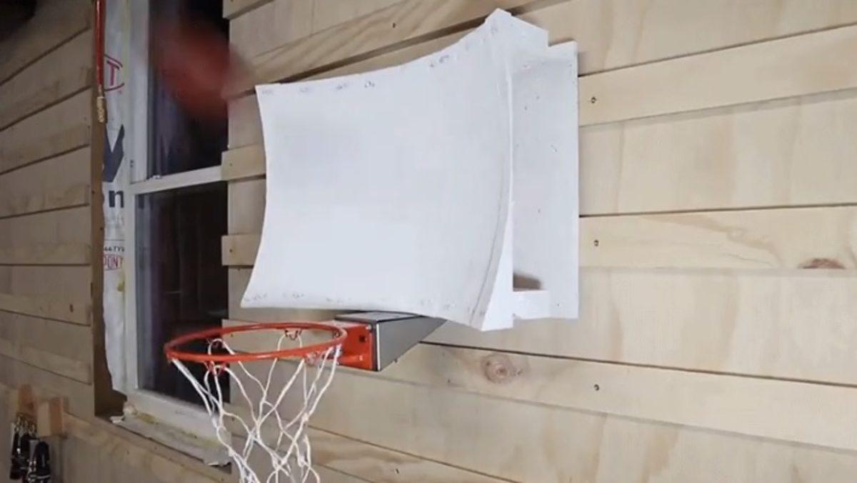 Attığınız Her Basket Topunu Çemberden Geçiren Panya (Video)