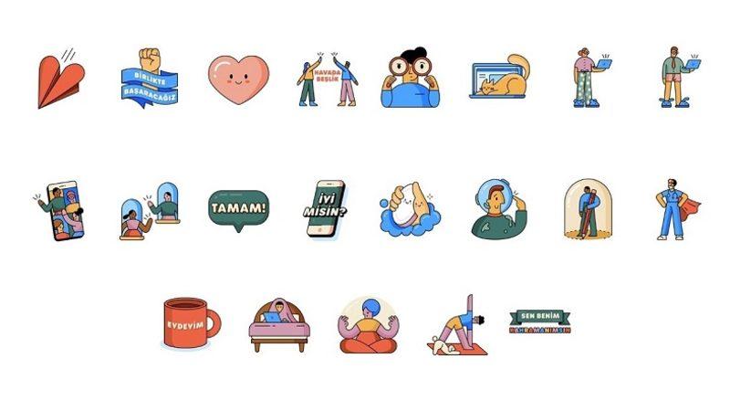 WhatsApp, ’Evde Hep Birlikte’ Adlı Çıkartma Setini Yayınladı