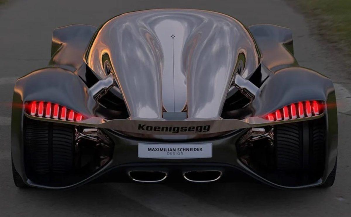 Koenigsegg İçin Hazırlanan Benzersiz Konsept Tasarım: Konigsei