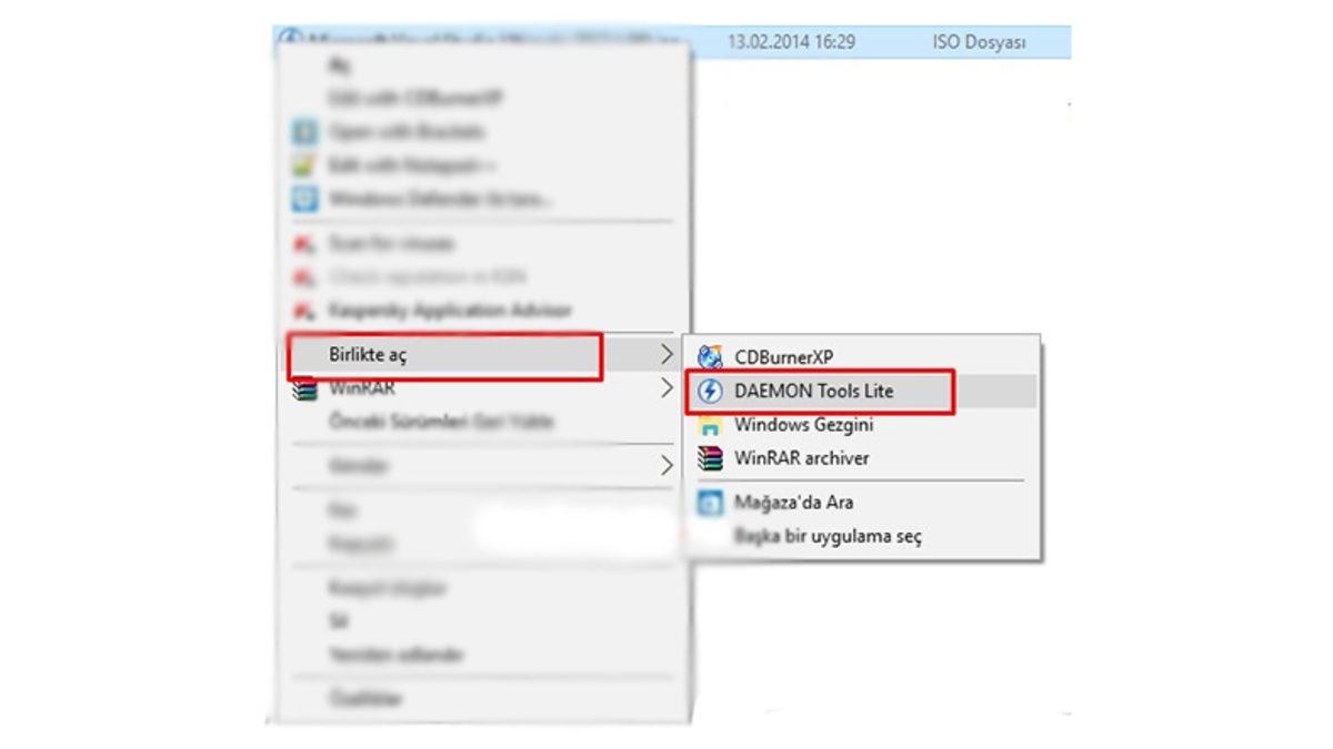 ISO Dosyası Nasıl Açılır?