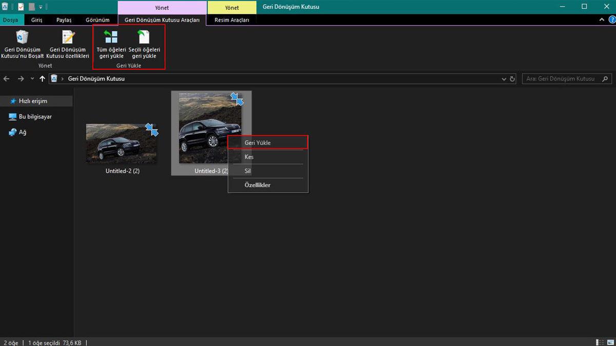 Silinen Fotoğraflar Nasıl Geri Getirilir?