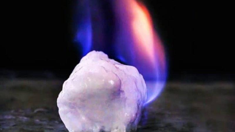 Çin, Rekor Miktarda Ateş Buzu Çıkarmayı Başardı