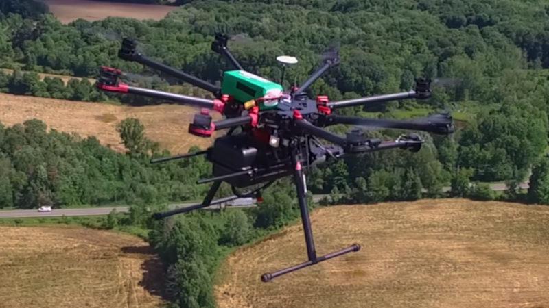 Etkileyici Olduğu Kadar Tehlike Saçan Drone: Throwflame TF-19 Wasp