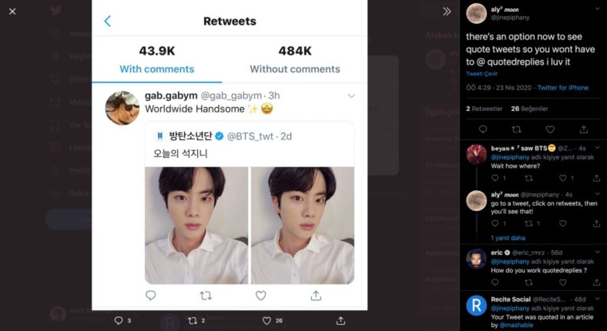 Twitter, Bir Tweetin Tüm Retweetlerini Görebileceğiniz Bir Özellik Test Ediyor