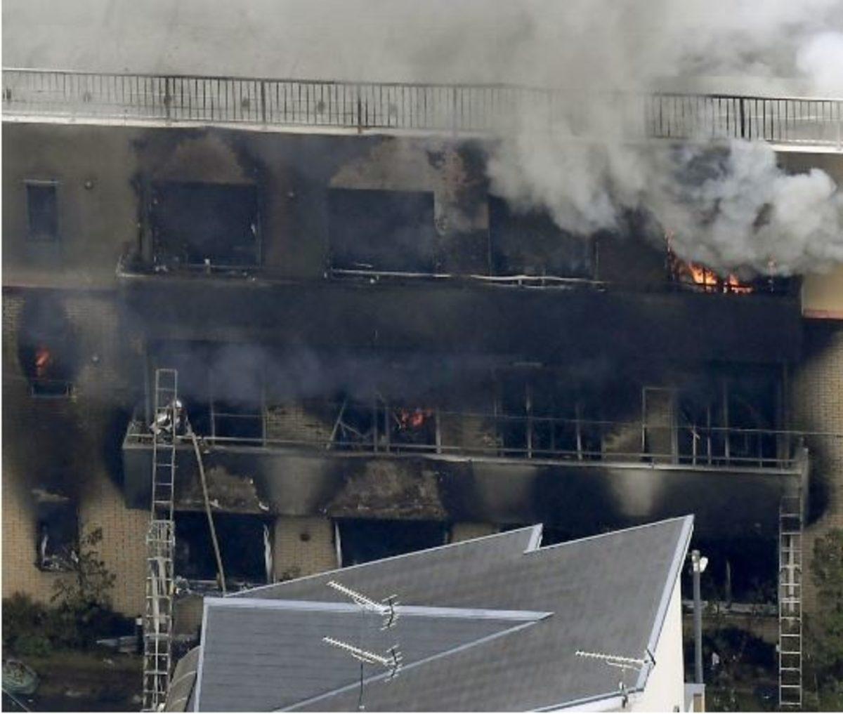 Japonya’nın Ünlü Anime Stüdyosu Kyoto Animation’da Yangın Çıktı