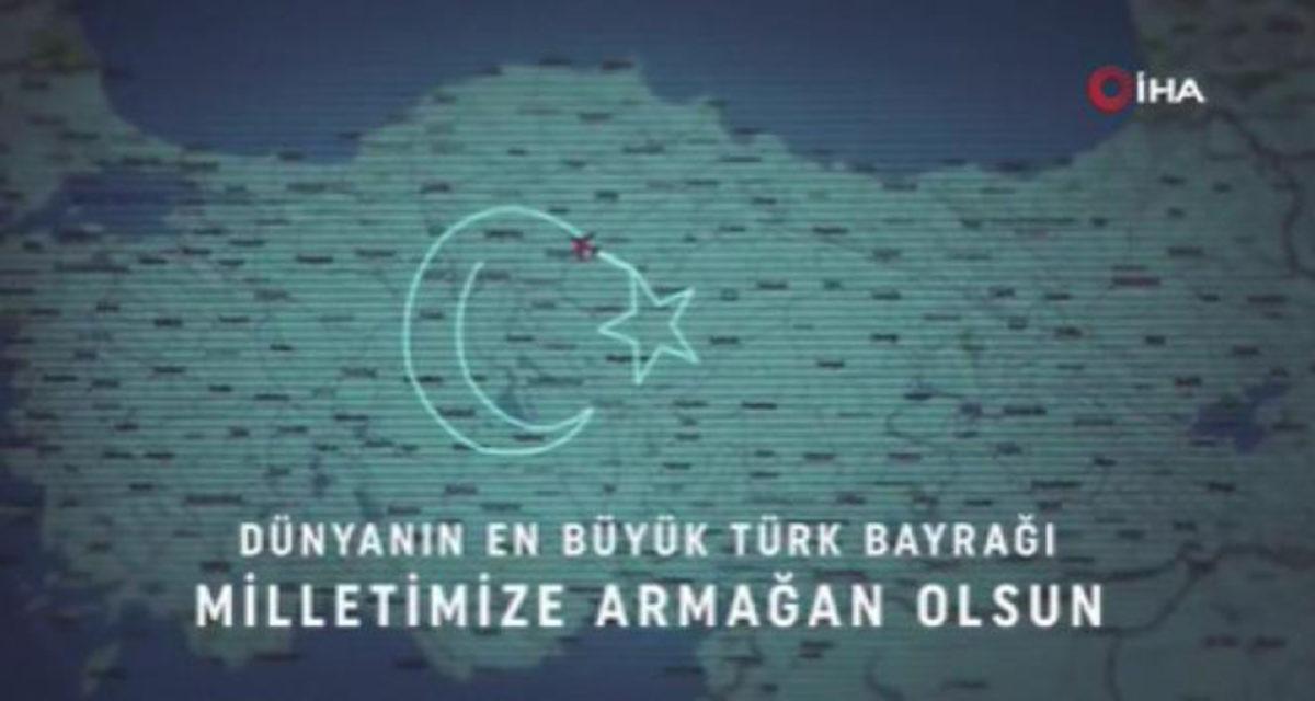 THY, 23 Nisan İçin Türkiye Üzerine Türk Bayrağı Çizilen Uçuşun Hikayesini Paylaştı